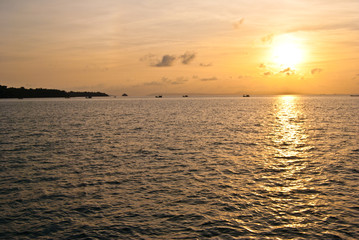 Sunset in Sihanoukville, Cambodia