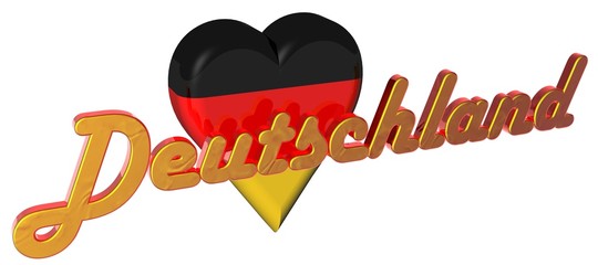 3D Herz - Deutschland