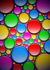 Abstract background with paint