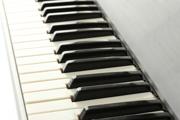 background of synthesizer keyboard