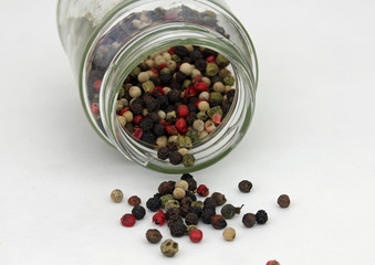 bunte Pfefferkörner