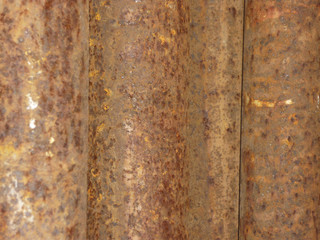 Rusty metal surface