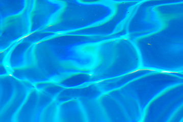 AGUA CRISTALINA, COLOR CELESTE
