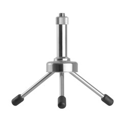 Tripod or stand on a white background