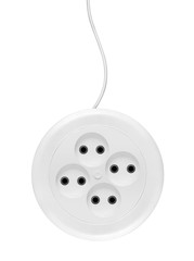 outlet extension on a white background