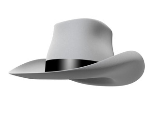 hat on a white background