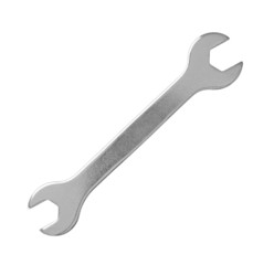 Spanner on a white background