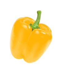 pepper sweet on white background