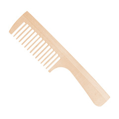 comb on a white background