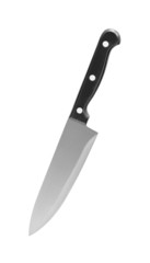 Kitchen knife on a white background