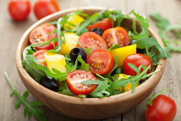 fresh vegetable salad
