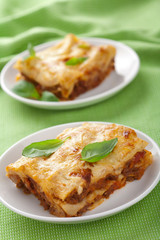 classic lasagna bolognese