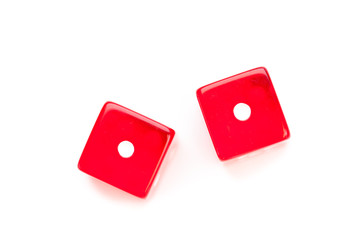 Two faces of dices