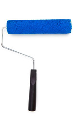 Obraz premium Blue paint roller