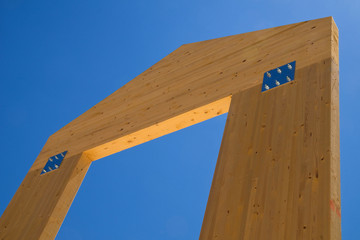 facciata in legno