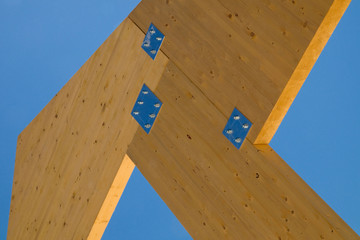 facciata in legno