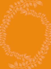 抽象植物　背景