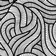 Tangled seamless pattern.