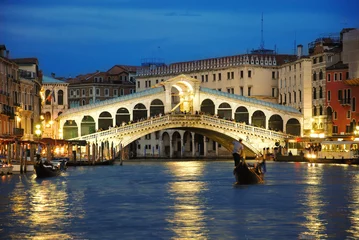 Foto auf Acrylglas Rialtobrücke Rialtobrücke Venedig