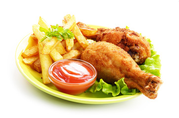 Fried chicken