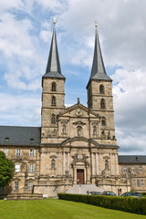 Fototapeta na wymiar Michaelsberg Abbey, Bamberg