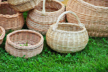 Baskets on fair