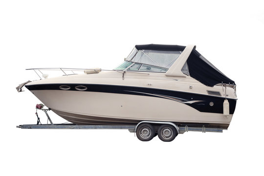 Fototapeta Motor Boat