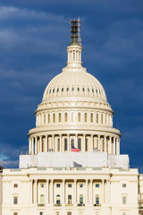 Fototapeta na wymiar US Capitol kopu