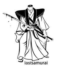 last samurai - obrazy, fototapety, plakaty