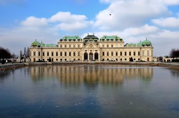 Obraz premium Vienna belvedere