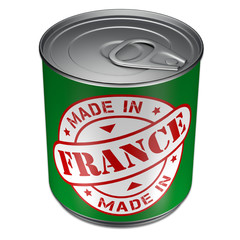 Boite de conserve -  Made in France