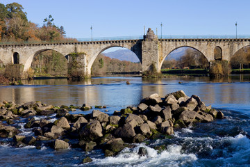 Naklejka premium Ponte da Barca