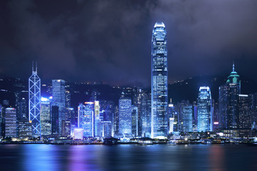 Obraz na płótnie Canvas Hong Kong Skyline