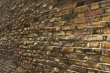 Old brick wall background