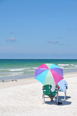 Relaxing at the Beach