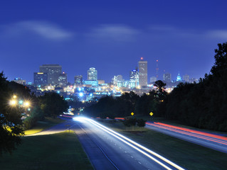 Fototapeta premium Columbia, South Carolina Skyline