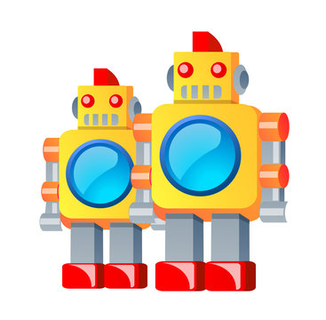 vector icon robot