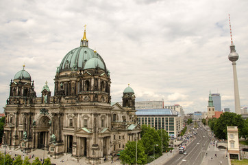 Fototapeta na wymiar Berlin Architectural Detail, Germany