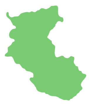 Fototapeta 和歌山県の地図