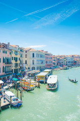 Fototapeta na wymiar Widoki Wenecji we Włoszech