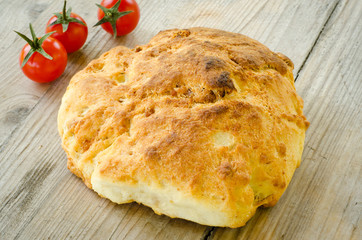 Pani cun gerda, typical bread from Sardinia