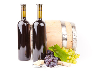 wine bottles