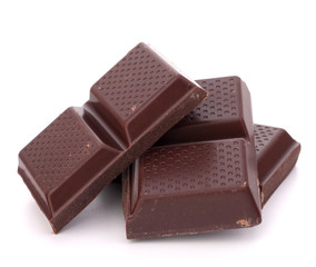 Chocolate bars stack