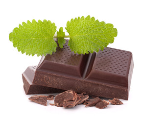 Chocolate bars stack