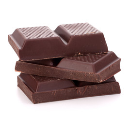 Chocolate bars stack
