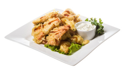 Salmon Tempura , Japanese Food