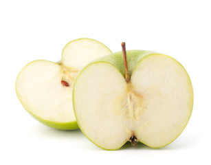 green apple half