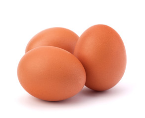 three eggs