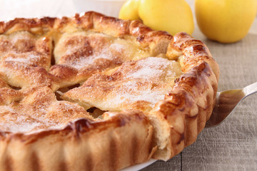 gourmet apple pie