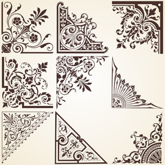 Vintage Decorative Corners